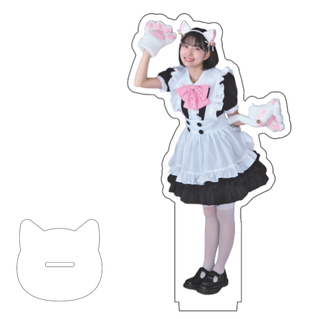 アクスタ ピンクメイドver