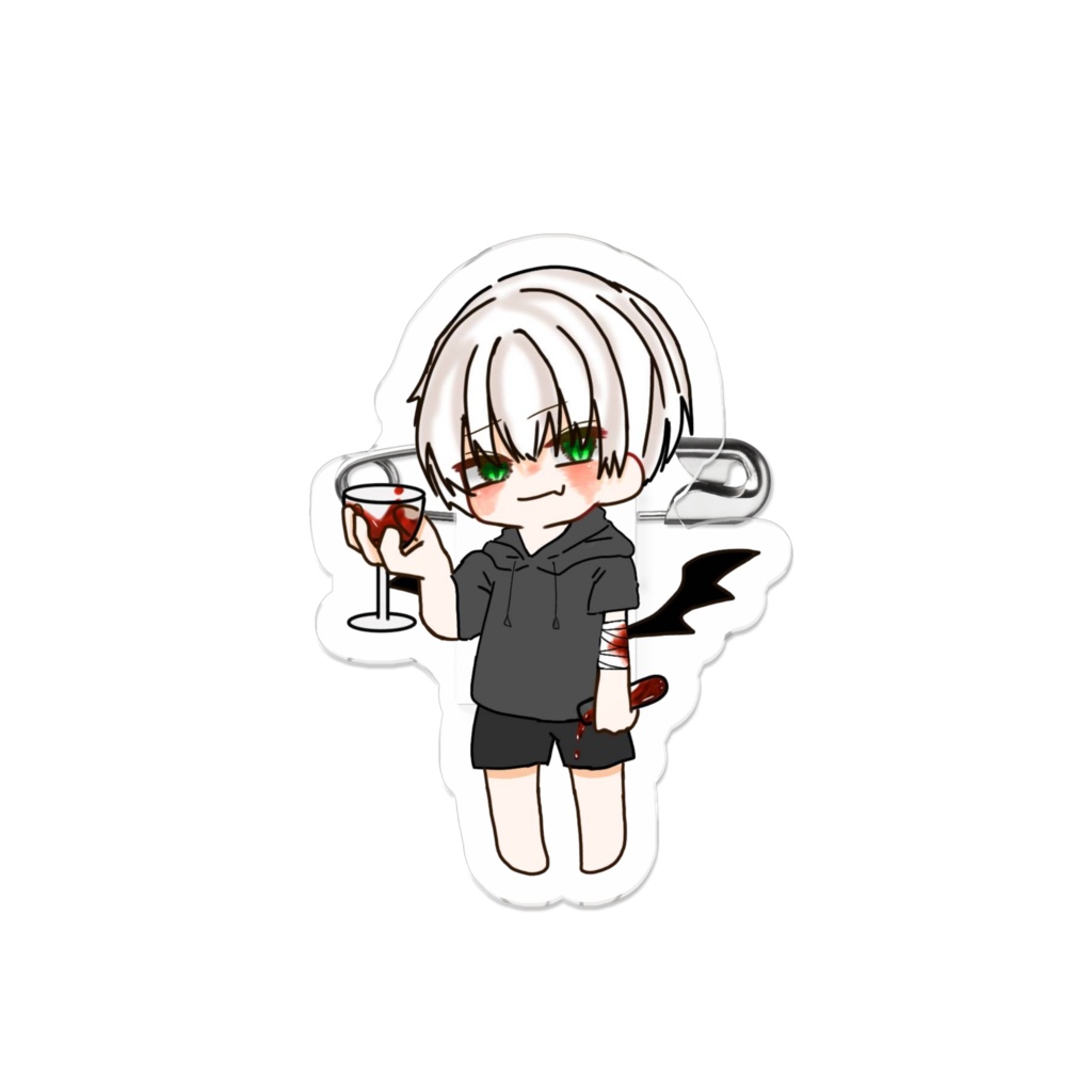 御影凛アクリルバッジ
