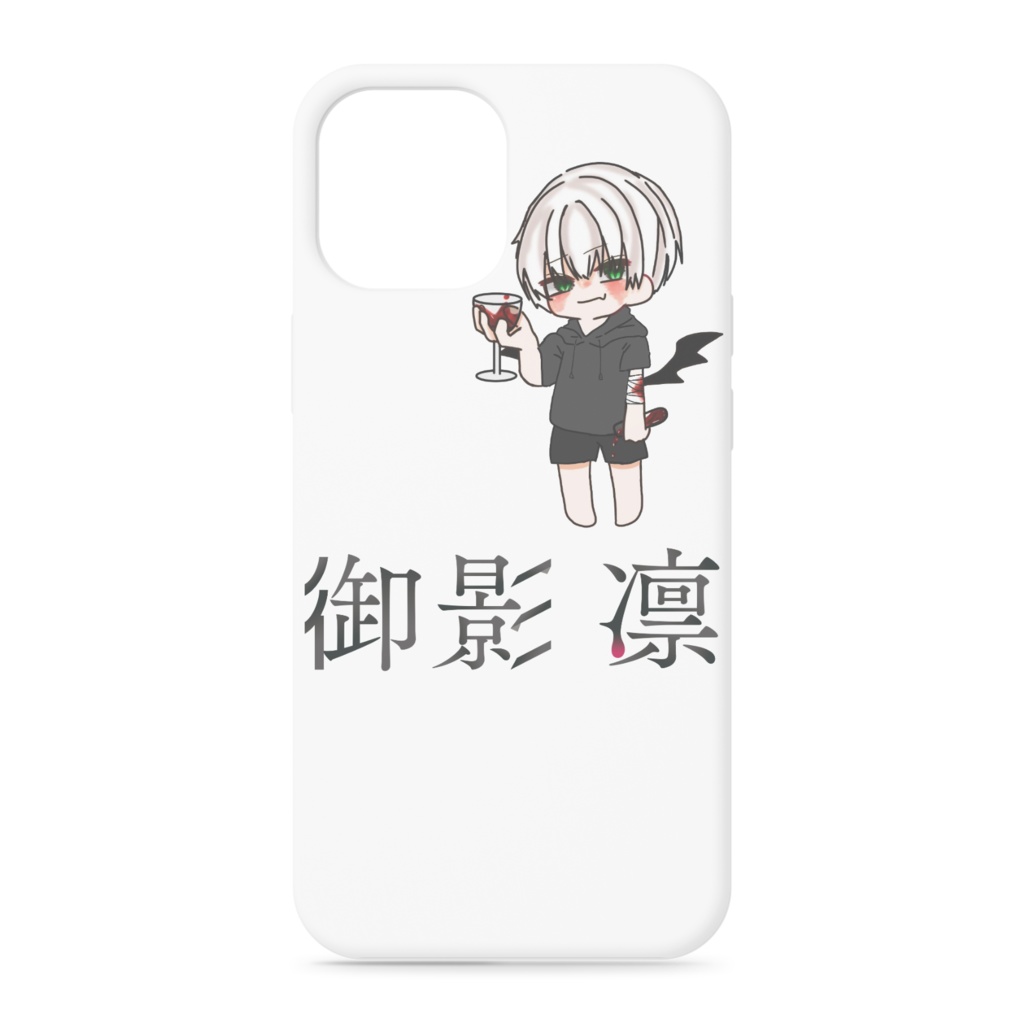 御影凛スマホカバー(iPhone12ProMax)