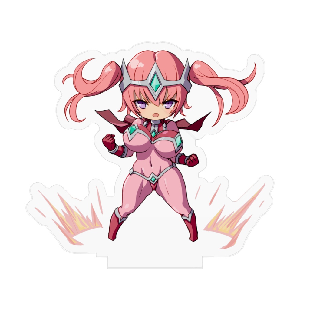 ヒロインちゃんアクリルフィギュア