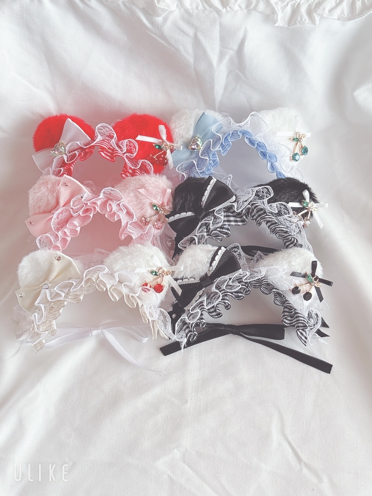 ♡さくらんぼヘッドドレス♡