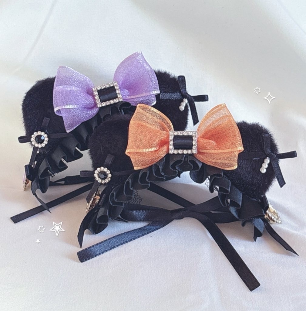 ⋆✦黒猫ヘッドドレス⋆✦