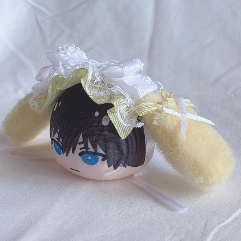 ⋆✦ふりるリボン♡たれ耳ヘッドドレス⋆✦