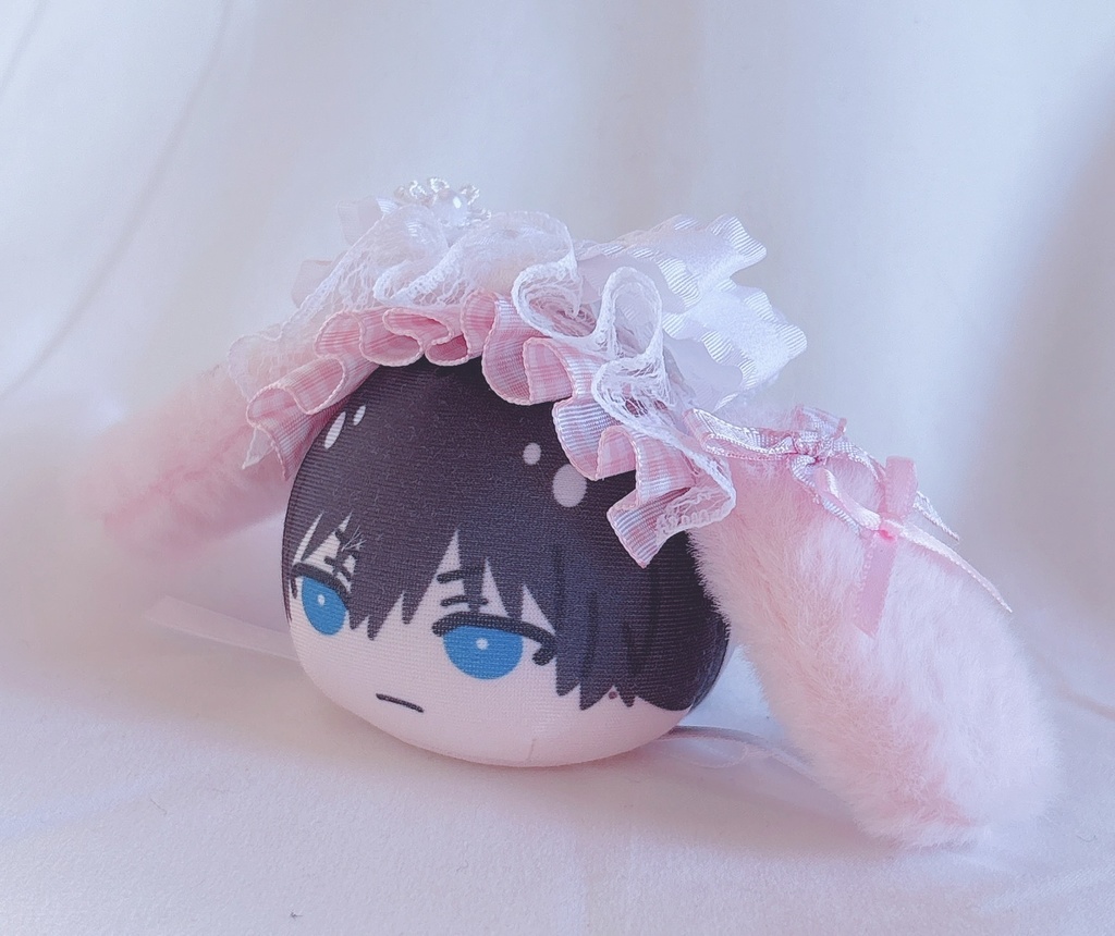 ⋆✦ふりるリボン♡たれ耳ヘッドドレス⋆✦