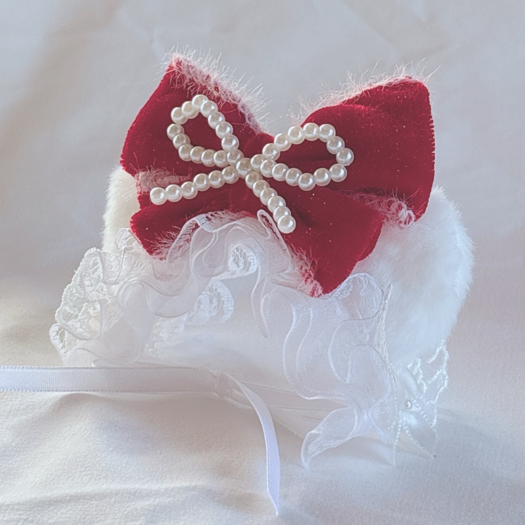 ⋆✦白猫クリスマスヘッドドレス⋆✦
