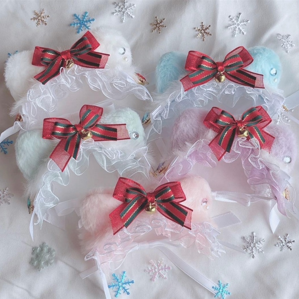 ねこみみクリスマスヘッドドレス