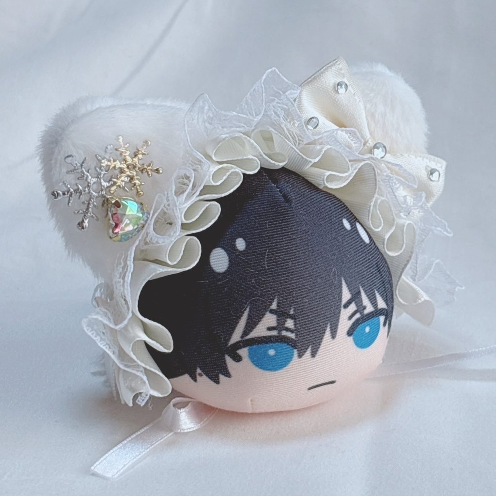 ねこみみ スノーフレーク ヘッドドレス