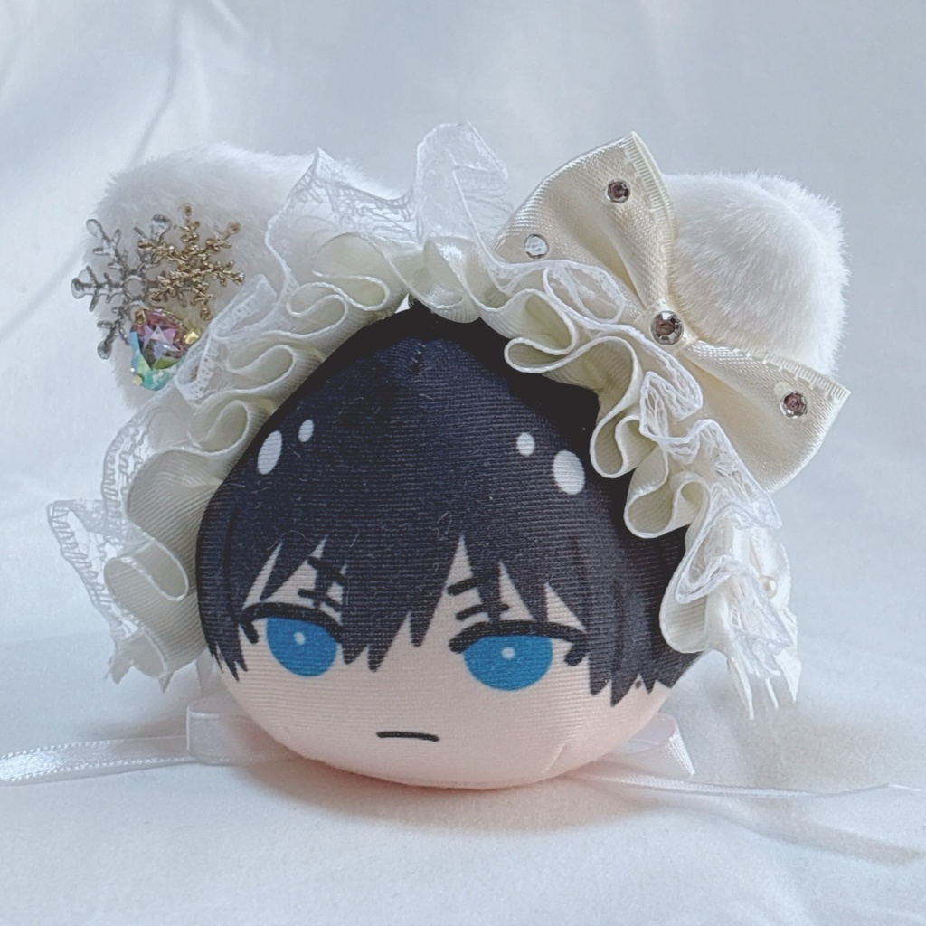 ねこみみ スノーフレーク ヘッドドレス