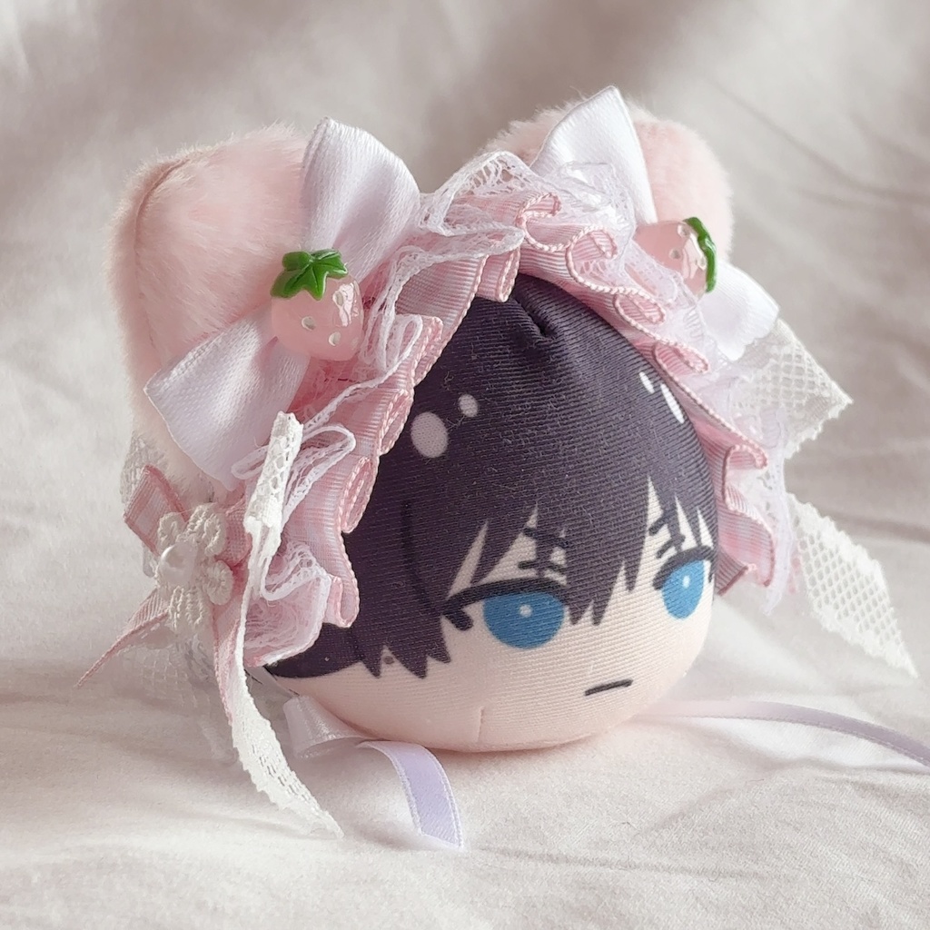 ねこみみ♡ いちご ヘッドドレス♡