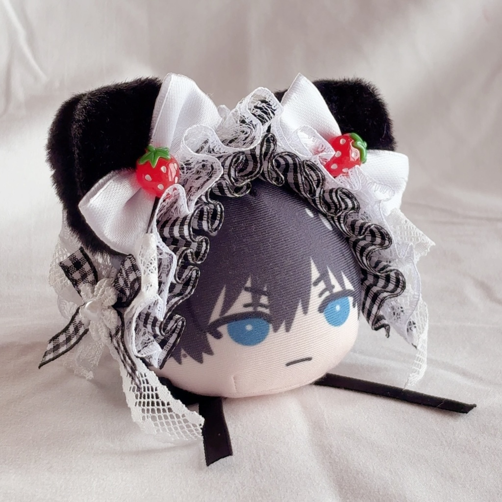 ねこみみ♡ いちご ヘッドドレス♡