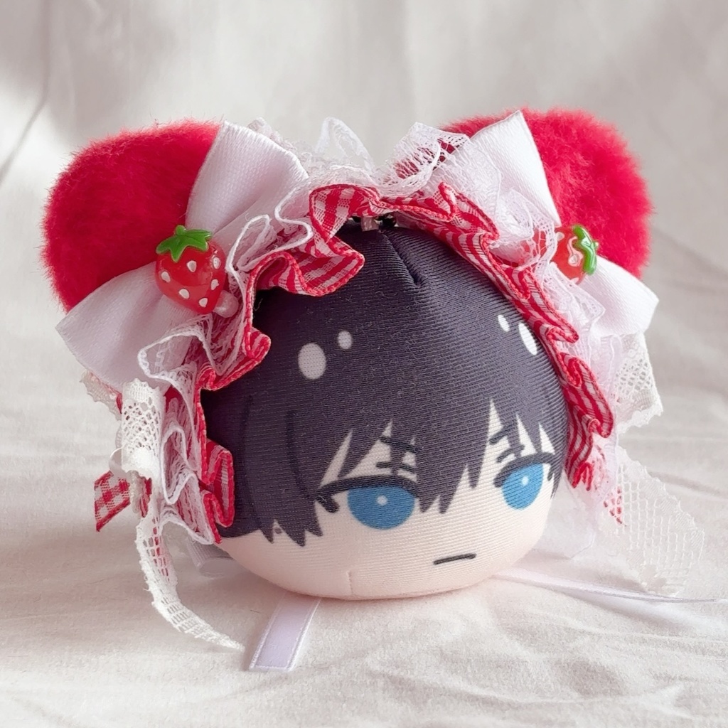 ねこみみ♡ いちご ヘッドドレス♡