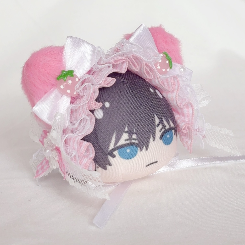 ねこみみ♡ いちご ヘッドドレス♡