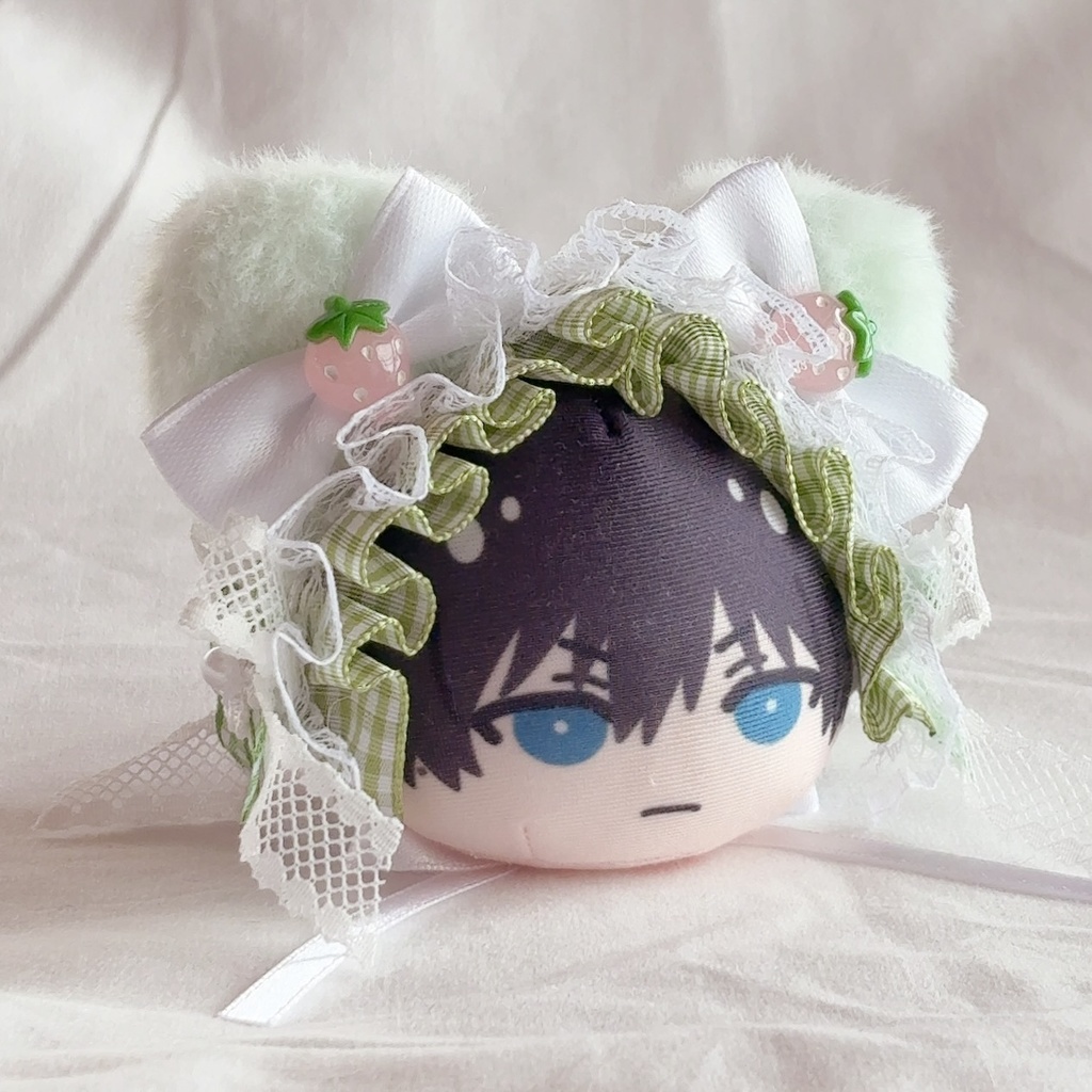 ねこみみ♡ いちご ヘッドドレス♡