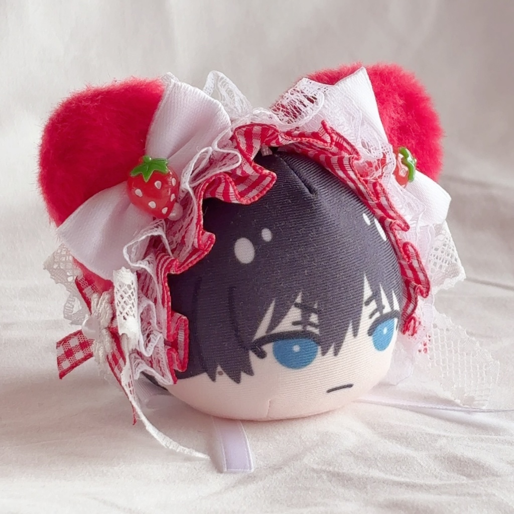 ねこみみ♡ いちご ヘッドドレス♡