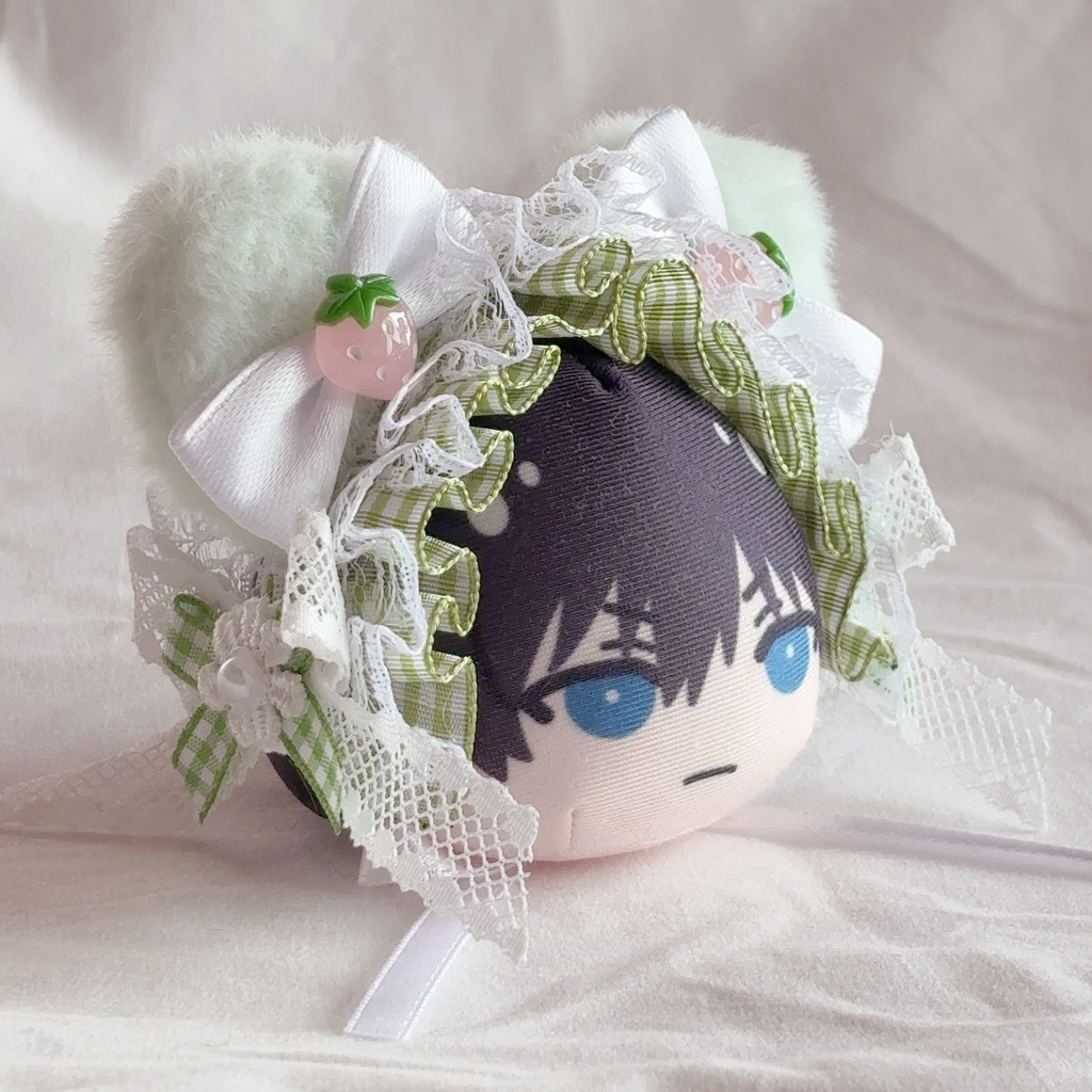 ねこみみ♡ いちご ヘッドドレス♡