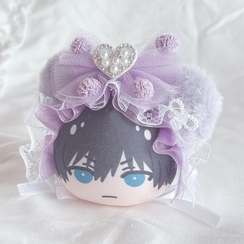 ねこみみ ポンポンリボンヘッドドレス