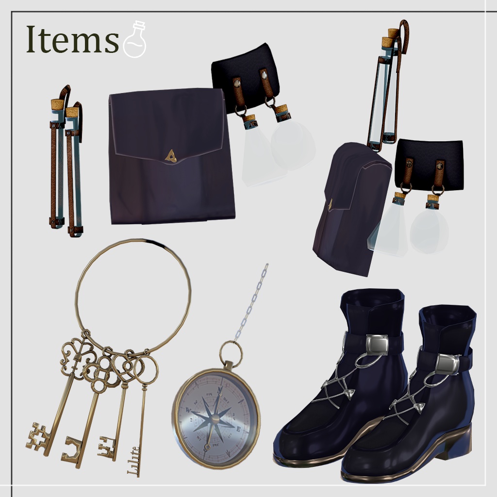 【オリジナル3Dモデル】リリテ / Lilite