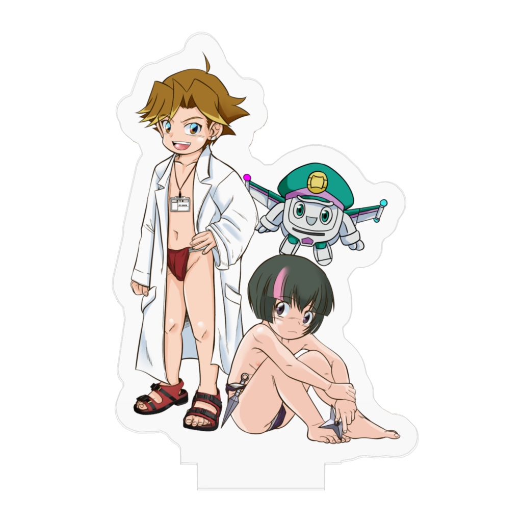 無印シンカリオンアクスタちびっ子ふんどしの日