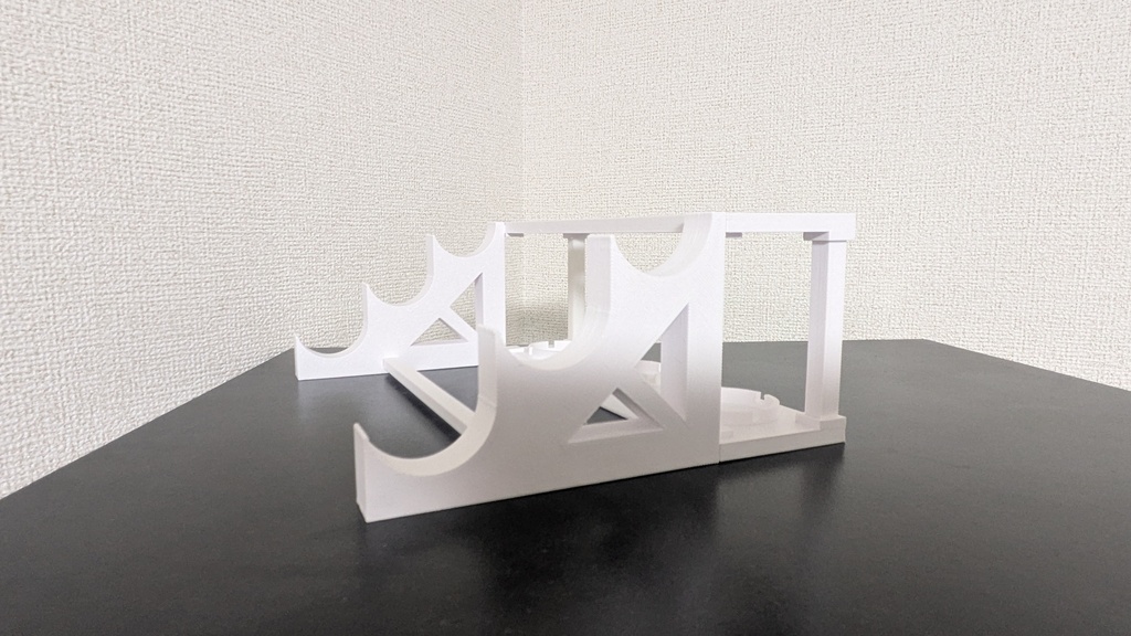 【推し活に】ペンライトホルダー、スタンド、ディスプレイ 他色対応可 【白色】