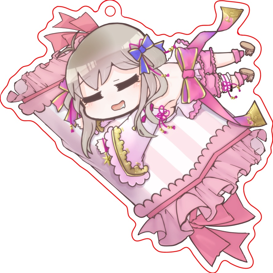 🌼花騎士🌼花見と薬箱のキーホルダー