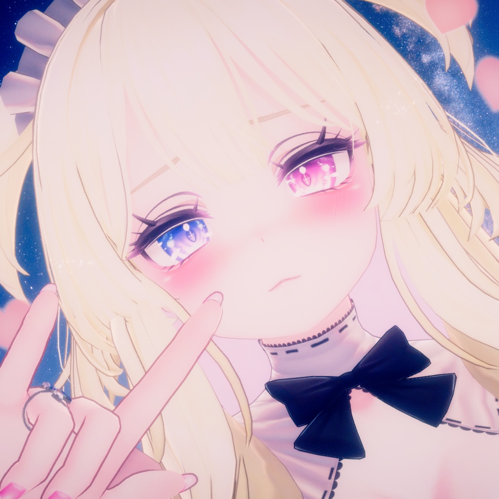 【セレスティアちゃん専用】クロスアイ【瞳テクスチャ】