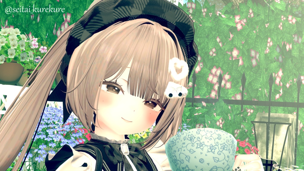 【11アバター対応】HeartCats Eyes【VRC向けアイテクスチャ】