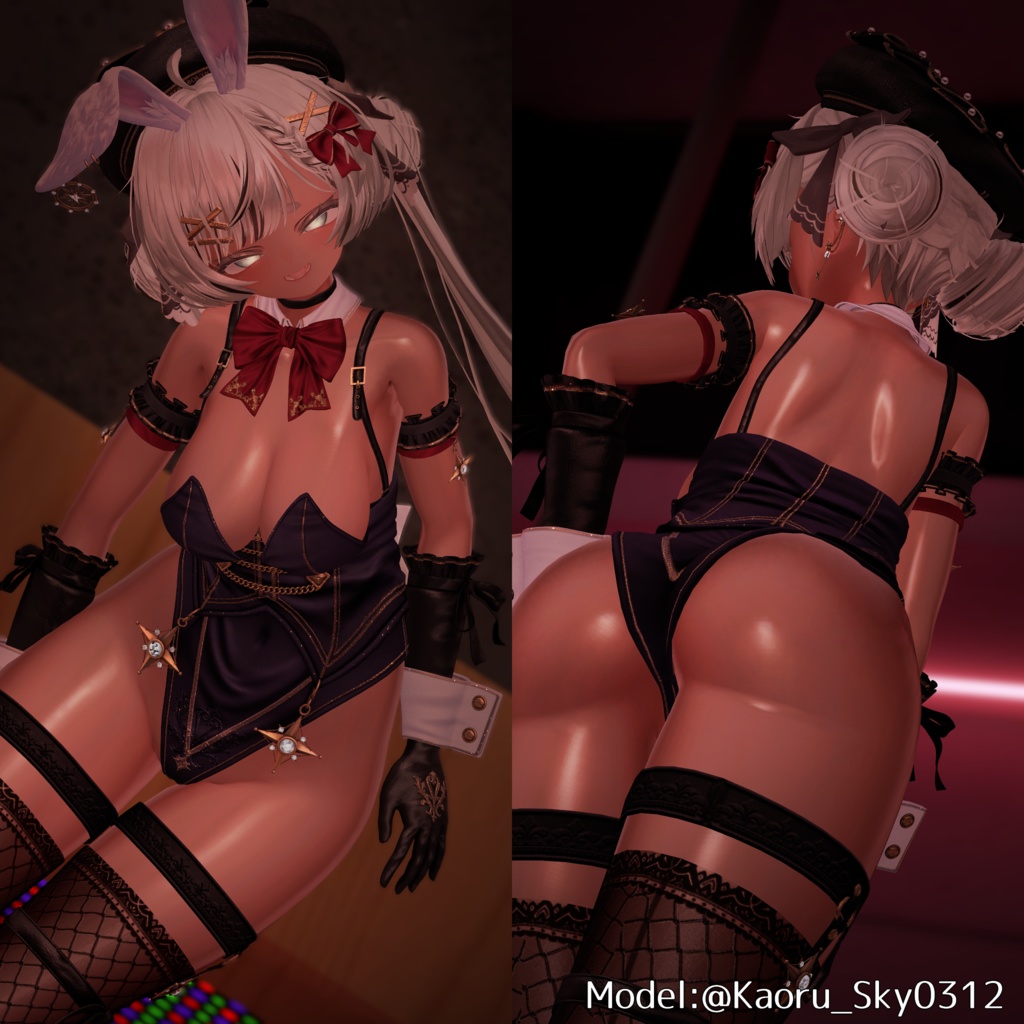 💗発売記念SALE💗【18アバター対応&汎用】PureGlowSkin/リアルつや肌マテリアル(薄色&褐色)【liltoon】