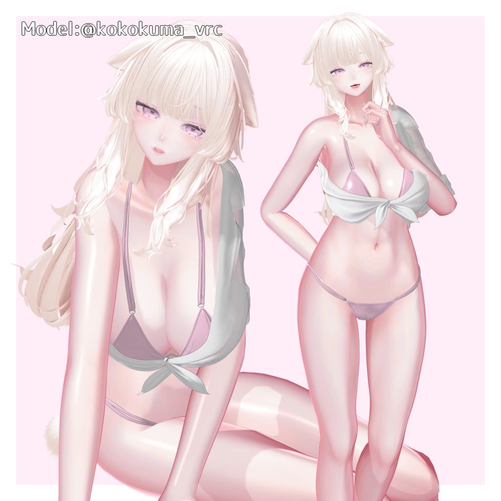 ðSALEðãã³ã¯ãã¥ã¢èãããªã¢ã« -PinkPureSkin-ãliltoonã
