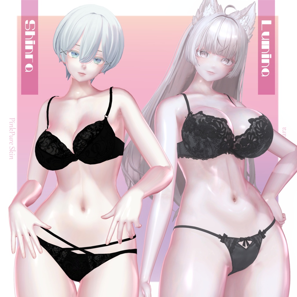 ðSALEðãã³ã¯ãã¥ã¢èãããªã¢ã« -PinkPureSkin-ãliltoonã