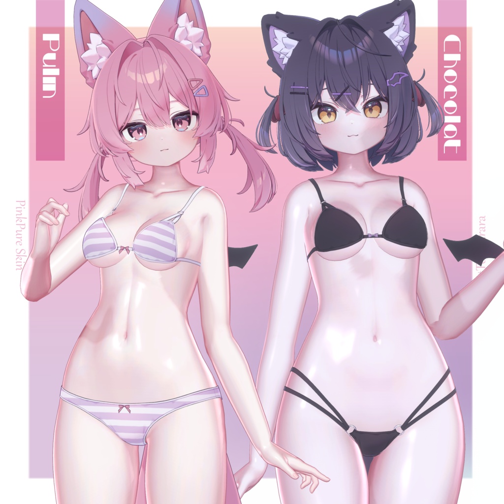 ðSALEðãã³ã¯ãã¥ã¢èãããªã¢ã« -PinkPureSkin-ãliltoonã
