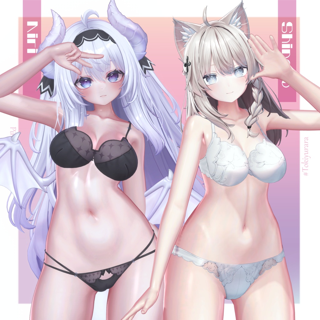 ðSALEðãã³ã¯ãã¥ã¢èãããªã¢ã« -PinkPureSkin-ãliltoonã