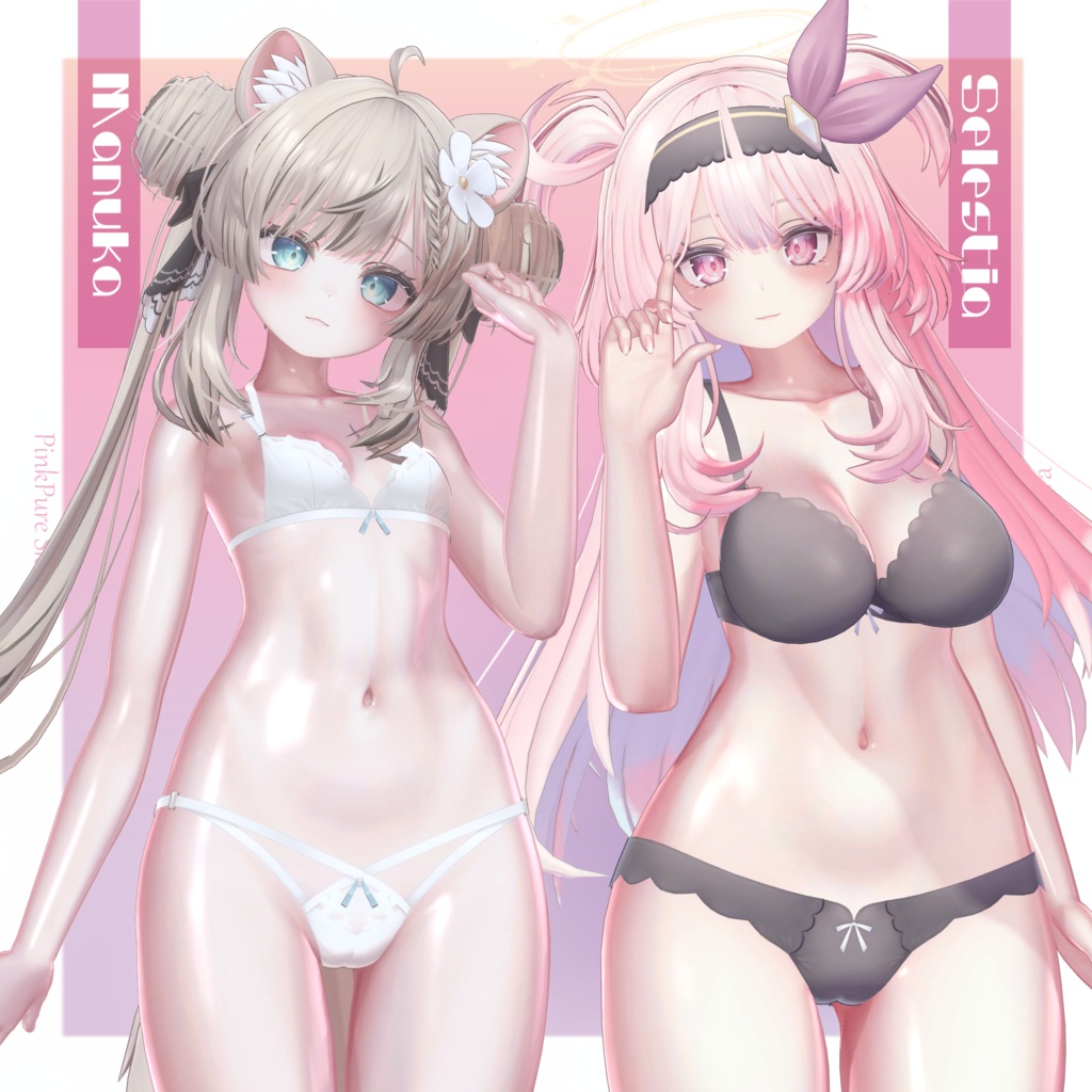 ðSALEðãã³ã¯ãã¥ã¢èãããªã¢ã« -PinkPureSkin-ãliltoonã