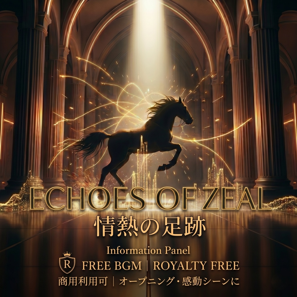 Echoes of Zeal - 情熱の足跡 - | フリーBGM | 商用利用可 | オープニング・感動シーン用