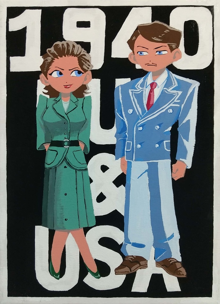 アナログイラスト原画