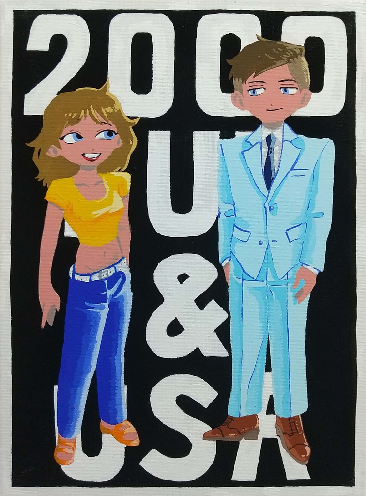 アナログイラスト原画