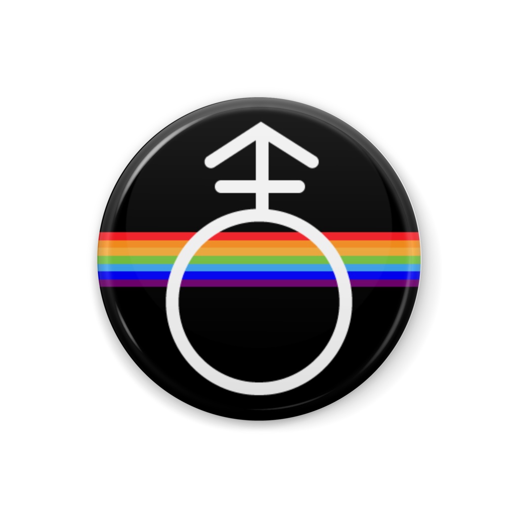 性別記号缶バッジ各種