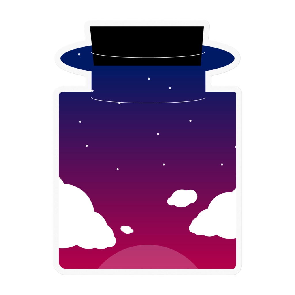 小瓶ステッカー各種