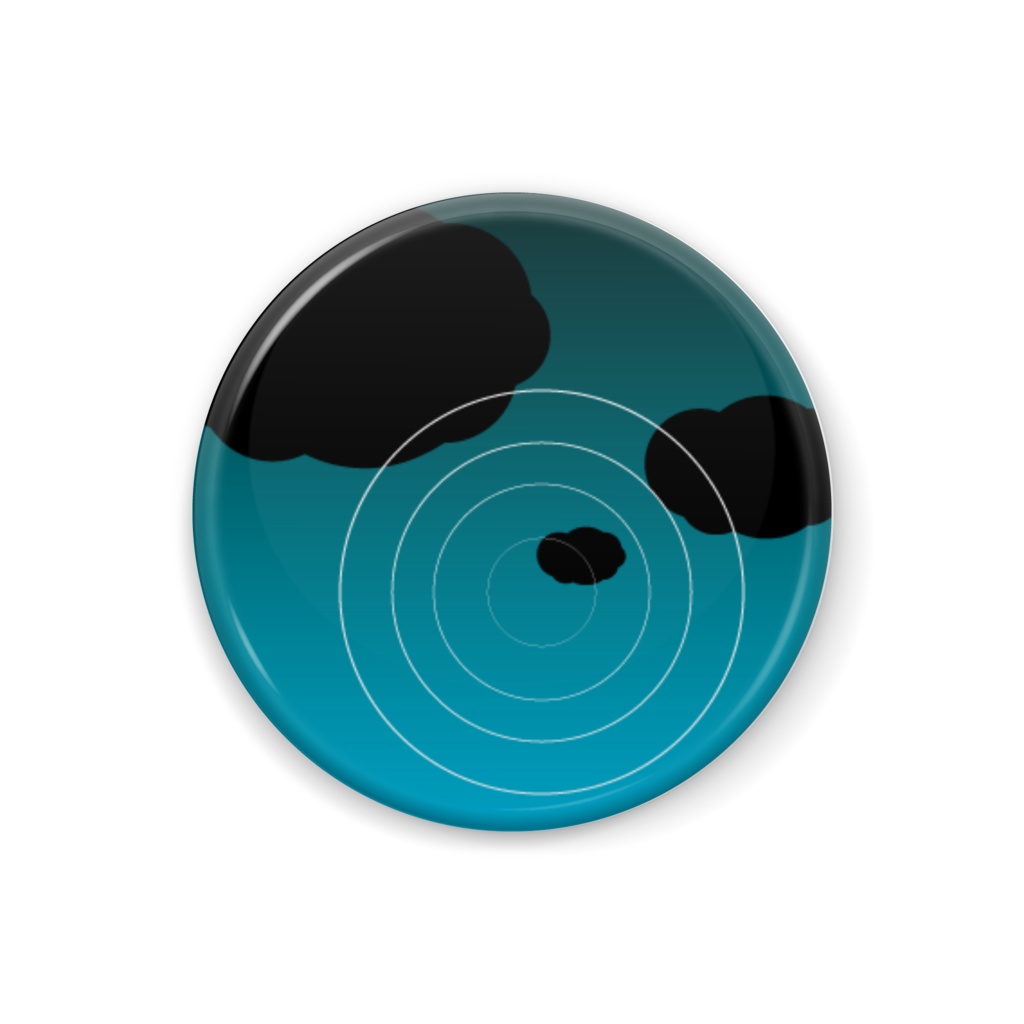 水溜まり缶バッジ各種