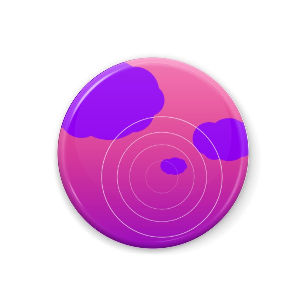 水溜まり缶バッジ各種