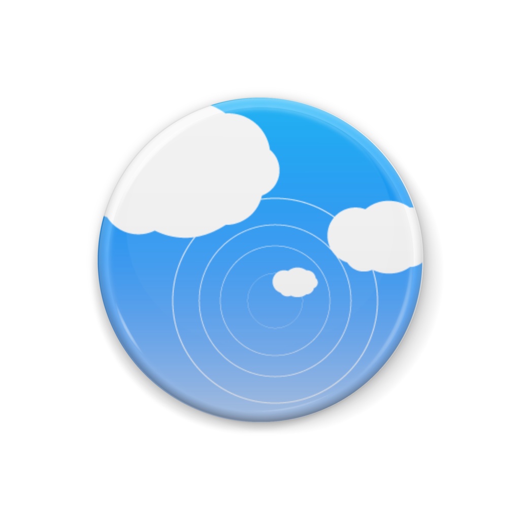 水溜まり缶バッジ各種