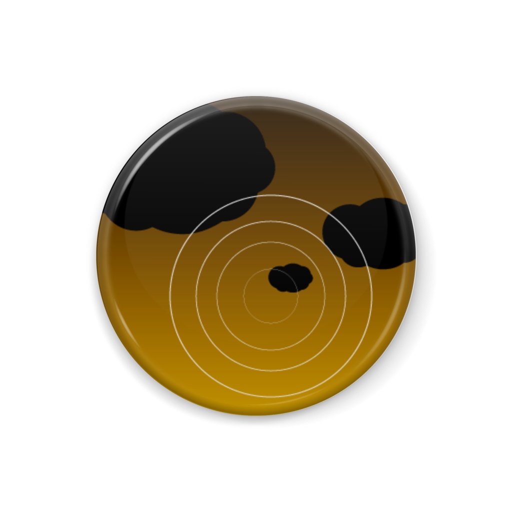 水溜まり缶バッジ各種