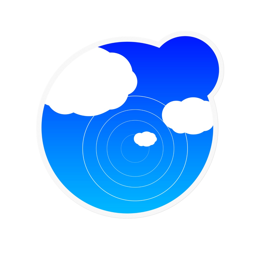 水溜まりステッカー各種