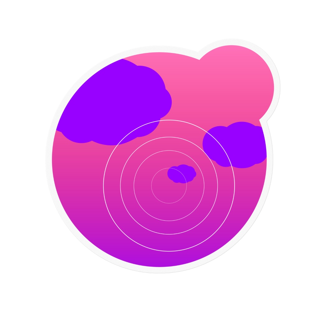 水溜まりステッカー各種