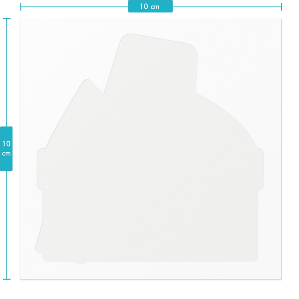 井蛙ステッカー