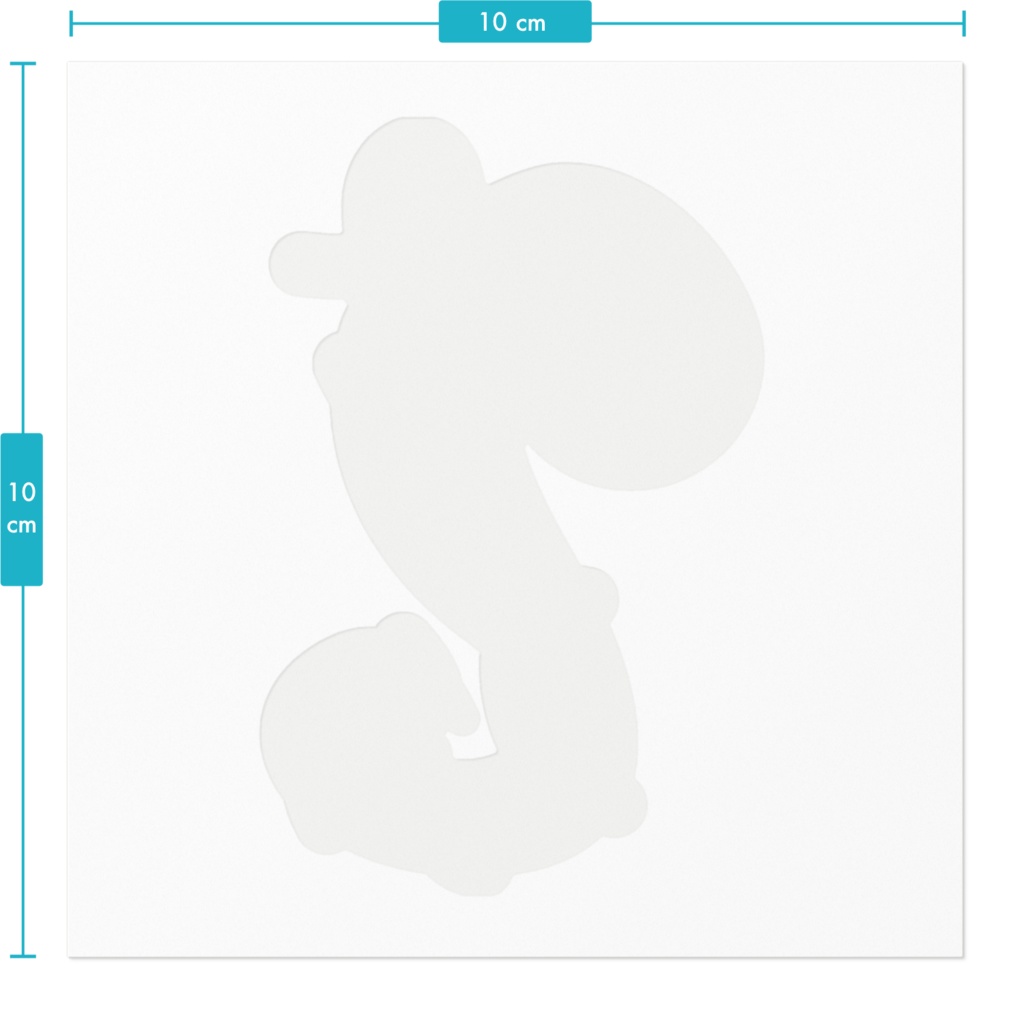 蛇目ステッカー