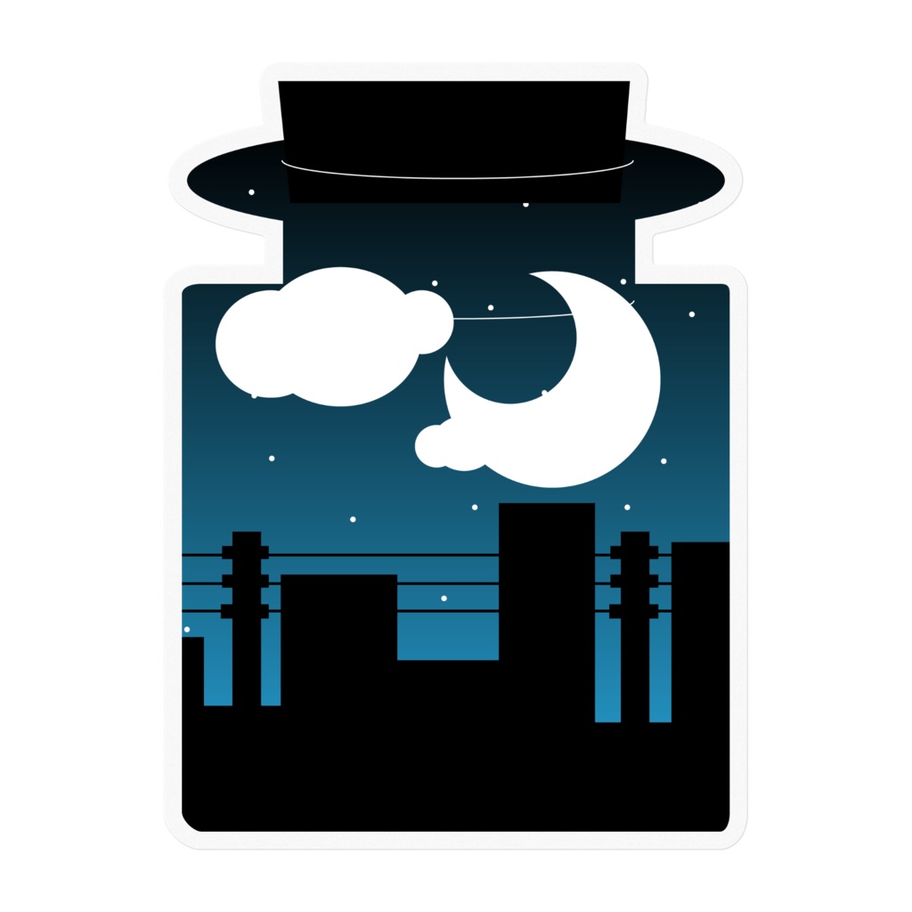 小瓶ステッカー各種