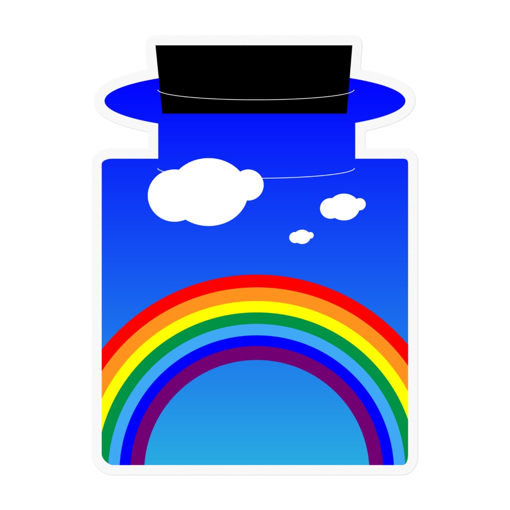 小瓶ステッカー各種