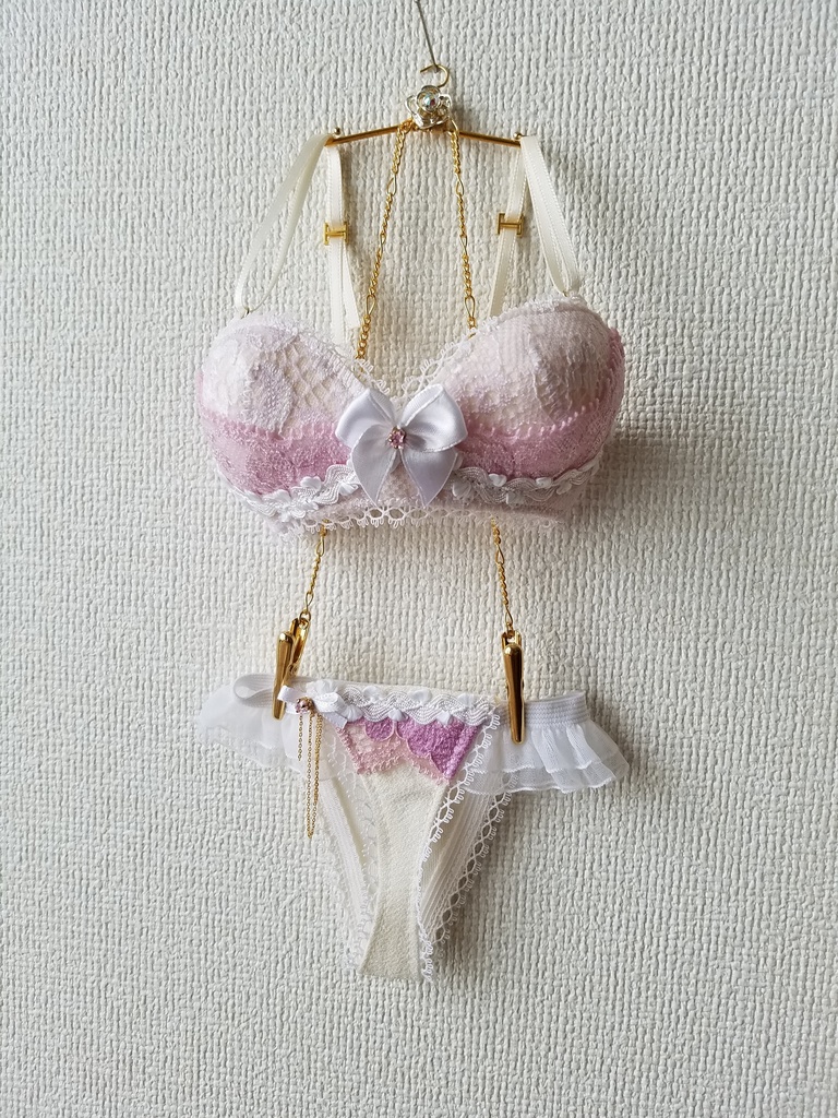 DD寄せ胸Lsize推奨　ピンクスターランジェリー
