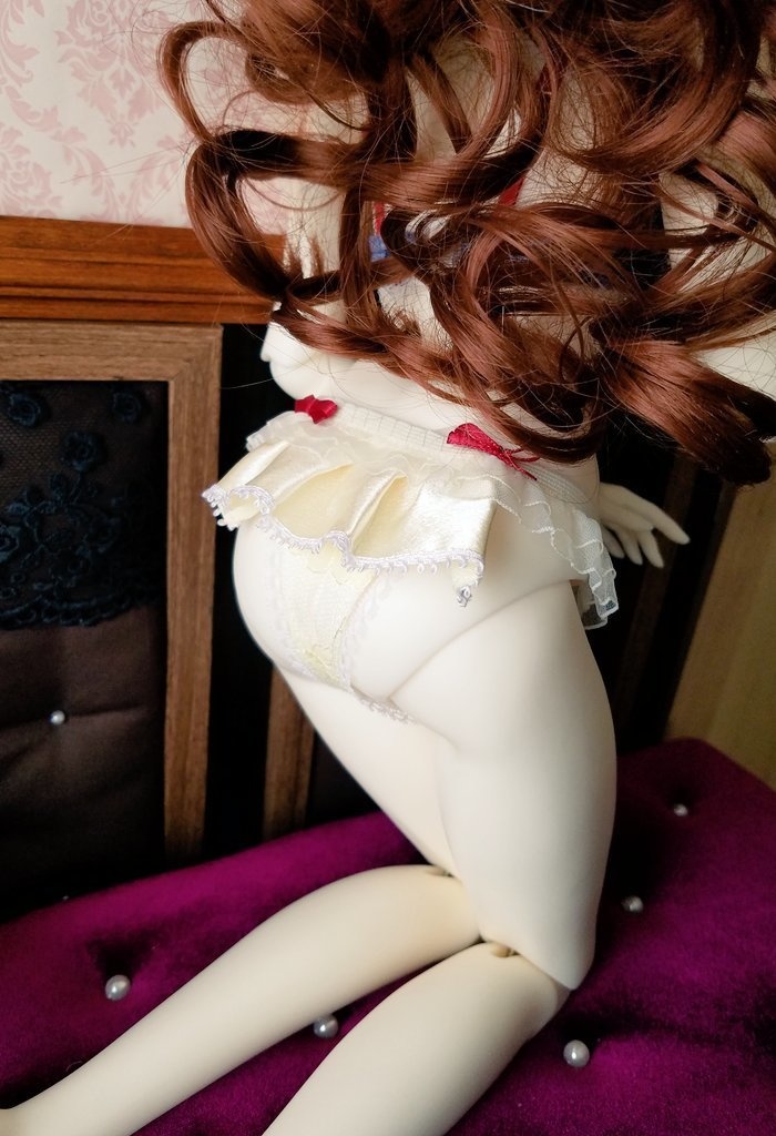 ⑤ＳＤｇｒ　プリンセスシリーズ　ドールsize　ランジェリー　ショーツフリルあり　SDｇｒ　M胸推奨