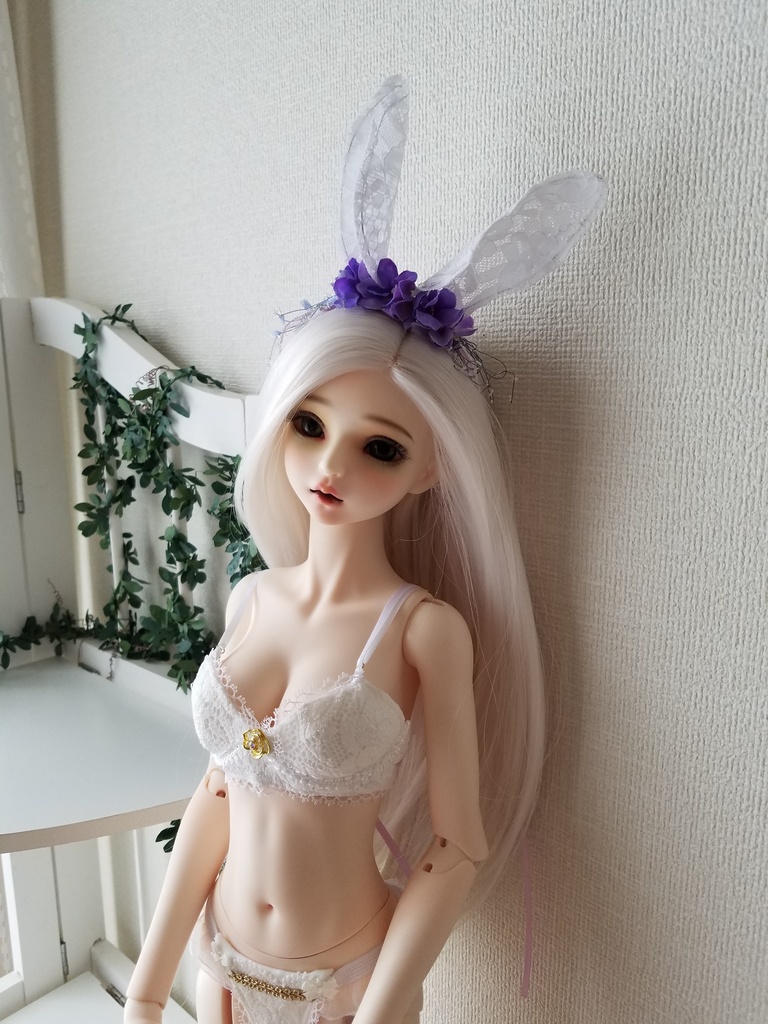 白レース金色カメリアランジェリーセットのみ　DD/M胸　SDgr推進